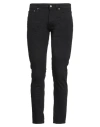 Liu •jo Man Man Jeans Black Size 34 Cotton, Elastane In Black