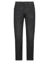 Liu •jo Man Man Jeans Black Size 30 Cotton, Elastane In Black