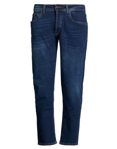 Liu •jo Man Man Jeans Blue Size 28 Cotton, Elastane