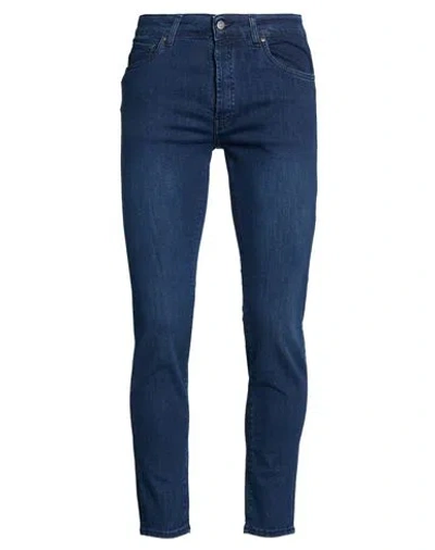 Liu •jo Man Man Jeans Blue Size 28 Cotton, Elastane