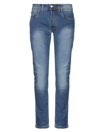 Liu •jo Man Man Jeans Blue Size 28 Cotton, Elastane