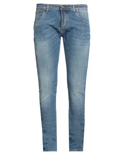 Liu •jo Man Man Jeans Blue Size 28 Cotton, Elastane