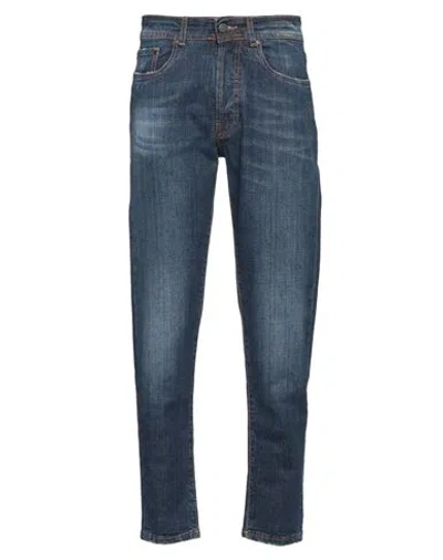 Liu •jo Man Man Jeans Blue Size 28 Cotton, Elastane