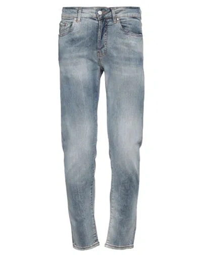 Liu •jo Man Man Jeans Blue Size 30 Cotton, Elastane