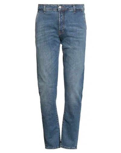 Liu •jo Man Man Jeans Blue Size 30 Cotton, Elastane