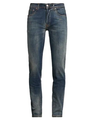 Liu •jo Man Man Jeans Blue Size 30 Cotton, Elastane