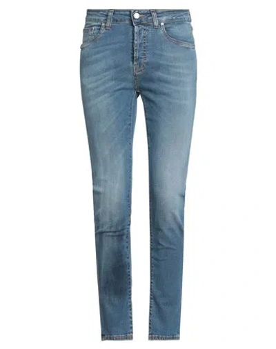 Liu •jo Man Man Jeans Blue Size 30 Cotton, Elastane