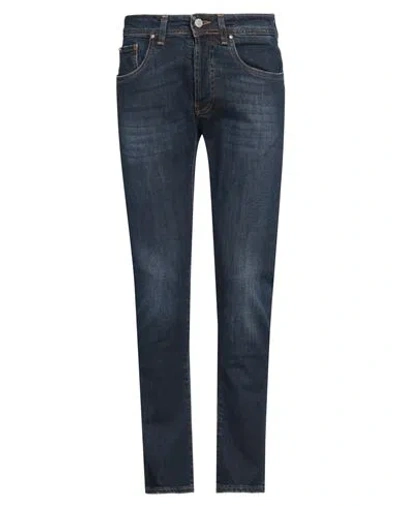 Liu •jo Man Man Jeans Blue Size 30 Cotton, Elastane