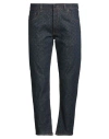 Liu •jo Man Man Jeans Blue Size 32 Cotton, Elastane In Blue