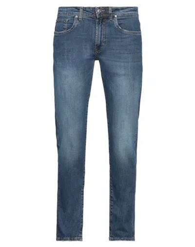 Liu •jo Man Man Jeans Blue Size 32 Cotton, Elastane