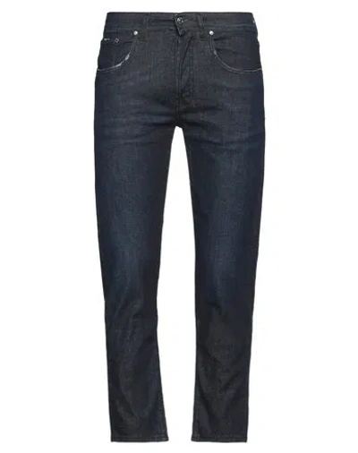 Liu •jo Man Man Jeans Blue Size 32w-34l Cotton, Elastane