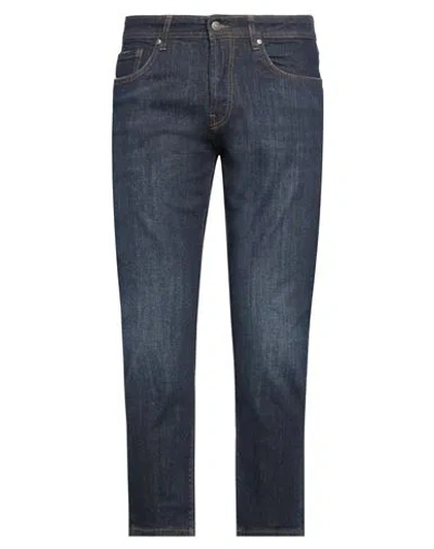 Liu •jo Man Man Jeans Blue Size 31 Cotton, Elastane