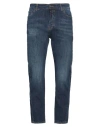 Liu •jo Man Man Jeans Blue Size 35 Cotton, Elastane In Blue