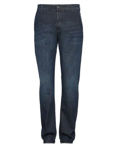 Liu •jo Man Man Jeans Blue Size 34 Cotton, Elastane