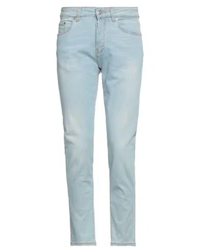 Liu •jo Man Man Jeans Blue Size 35 Cotton, Elastane