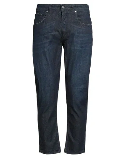 Liu •jo Man Man Jeans Blue Size 35 Cotton, Elastane