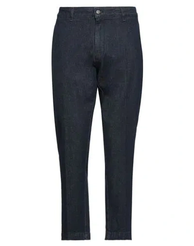 Liu •jo Man Man Jeans Blue Size 35 Cotton, Elastane