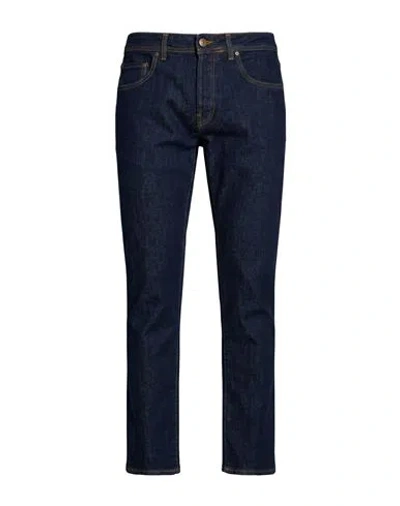 Liu •jo Man Man Jeans Blue Size 36 Cotton, Elastane
