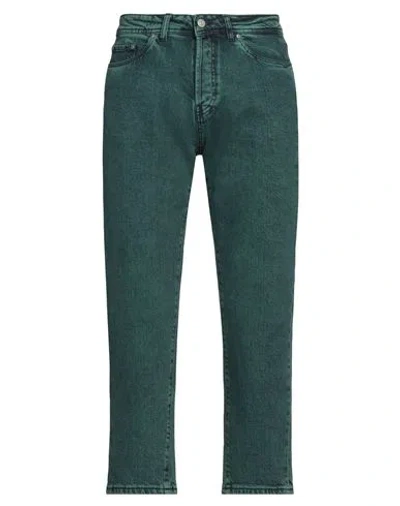 Liu •jo Man Man Jeans Green Size 28 Cotton, Elastane