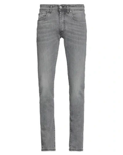 Liu •jo Man Man Jeans Grey Size 29 Cotton, Elastane