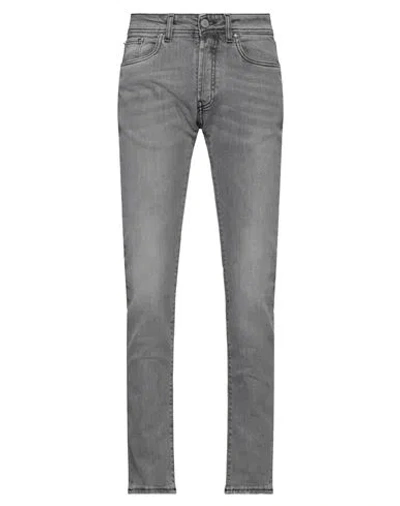 Liu •jo Man Man Jeans Grey Size 32 Cotton, Elastane