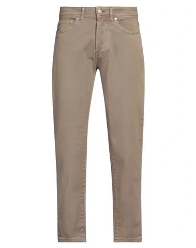 Liu •jo Man Man Jeans Sand Size 29 Cotton, Elastane In Beige