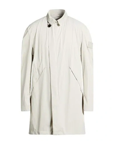 Liu •jo Man Man Overcoat & Trench Coat Light Grey Size L Polyamide, Elastane In Gray