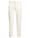 Liu •jo Man Man Pants Beige Size 28 Cotton, Elastane In Sand