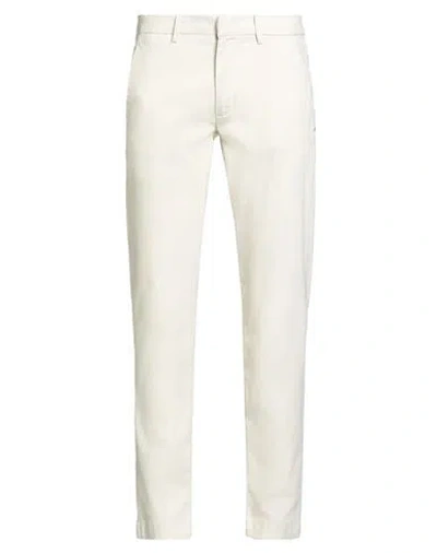Liu •jo Man Man Pants Beige Size 28 Cotton, Elastane In Sand