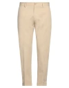Liu •jo Man Man Pants Beige Size 34 Cotton, Elastane