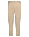 Liu •jo Man Man Pants Beige Size 34 Cotton, Elastane