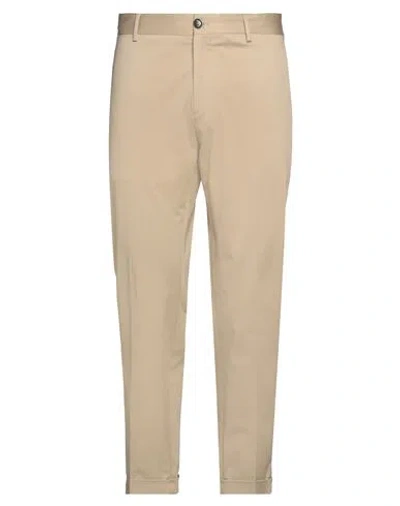 Liu •jo Man Man Pants Beige Size 34 Cotton, Elastane