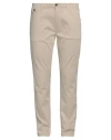 Liu •jo Man Man Pants Beige Size 36 Cotton, Elastane In Beige