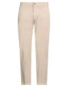 Liu •jo Man Man Pants Beige Size 38 Cotton, Elastane In Neutral