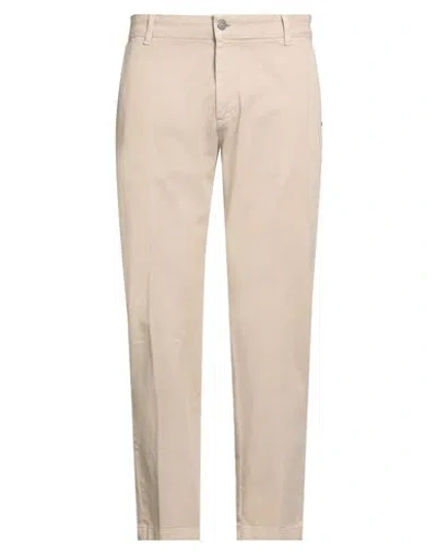 Liu •jo Man Man Pants Beige Size 38 Cotton, Elastane In Neutral
