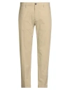 Liu •jo Man Man Pants Beige Size 38 Cotton, Elastane In Neutral