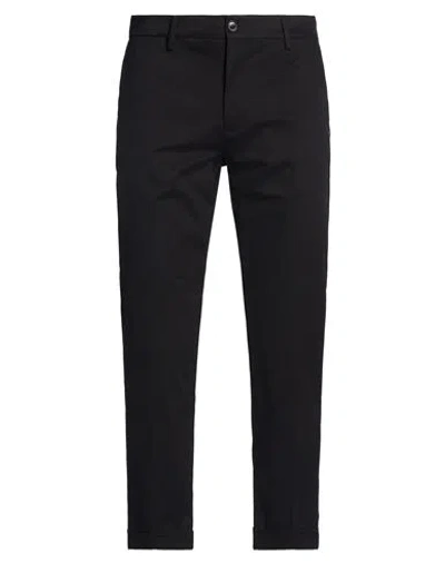 Liu •jo Man Man Pants Black Size 34 Cotton, Elastane