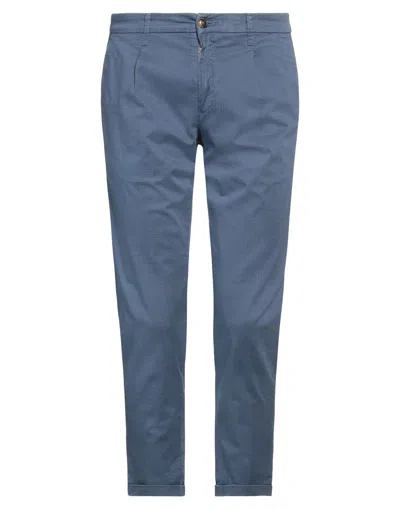 Liu •jo Man Cropped Pants In Blue