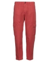 LIU •JO MAN LIU •JO MAN MAN PANTS BRICK SIZE 32 COTTON