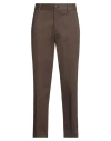 Liu •jo Man Man Pants Brown Size 28 Cotton, Elastane In Brown