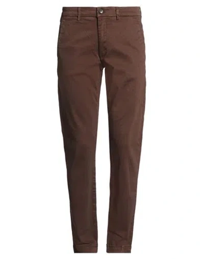 Liu •jo Man Man Pants Brown Size 30 Cotton, Elastane