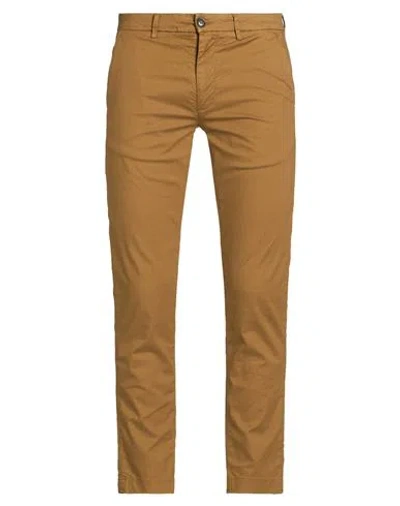 Liu •jo Man Man Pants Camel Size 32 Cotton, Polyester, Elastane In Green