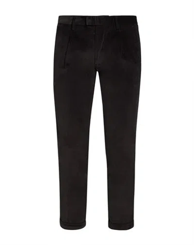 Liu •jo Man Man Pants Charcoal Size 32 Cotton, Elastane In Black