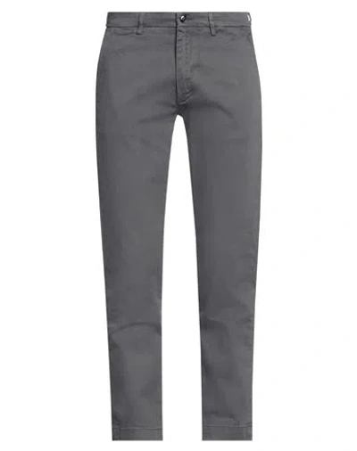 Liu •jo Man Man Pants Charcoal Size 32 Cotton, Elastane In Grey