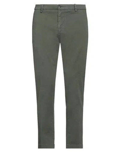Liu •jo Man Man Pants Dark Green Size 28 Cotton, Elastane