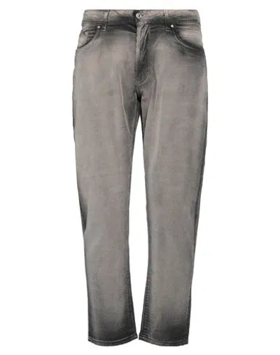 Liu •jo Man Man Pants Taupe Size 31 Cotton, Elastane In Grey