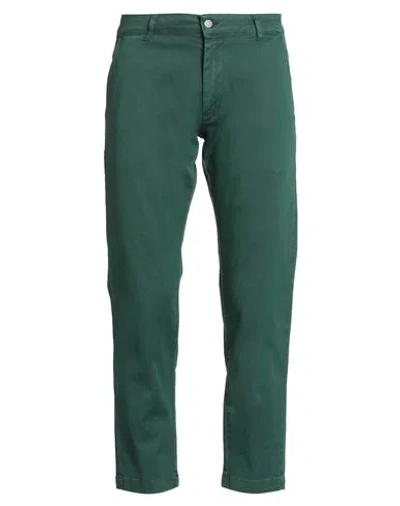 Liu •jo Man Man Pants Green Size 36 Cotton, Elastane