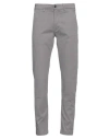Liu •jo Man Man Pants Grey Size 28 Cotton, Elastane