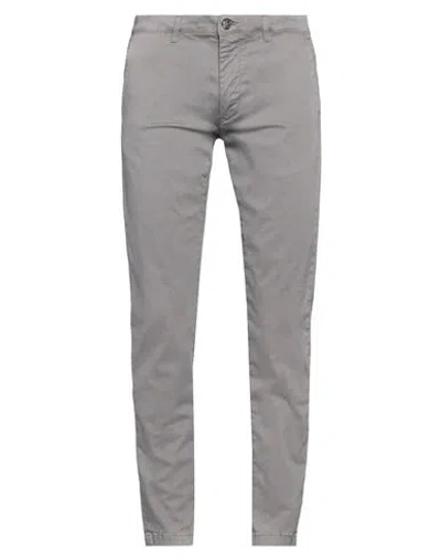 Liu •jo Man Man Pants Grey Size 30 Cotton, Elastane