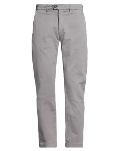 Liu •jo Man Man Pants Grey Size 34 Cotton, Elastane In Gray